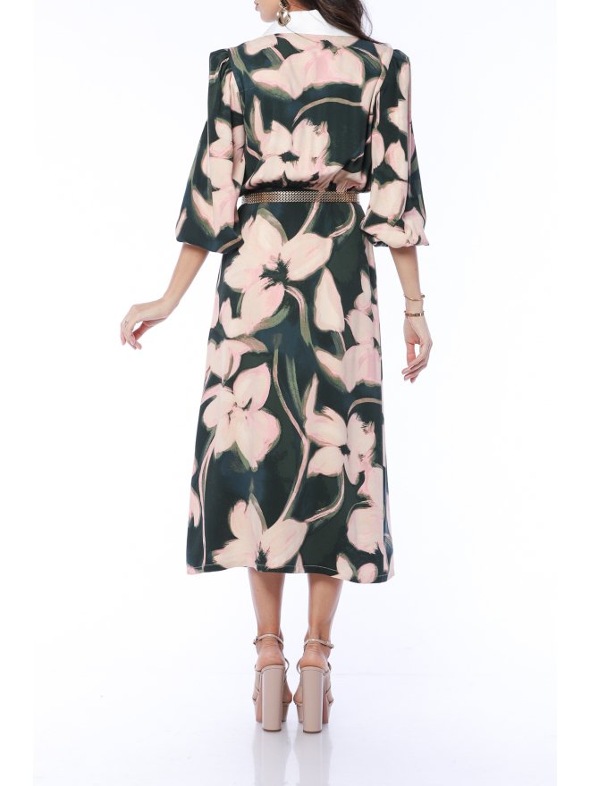 TGH ROCHIE MIDI EMBER FLOWER