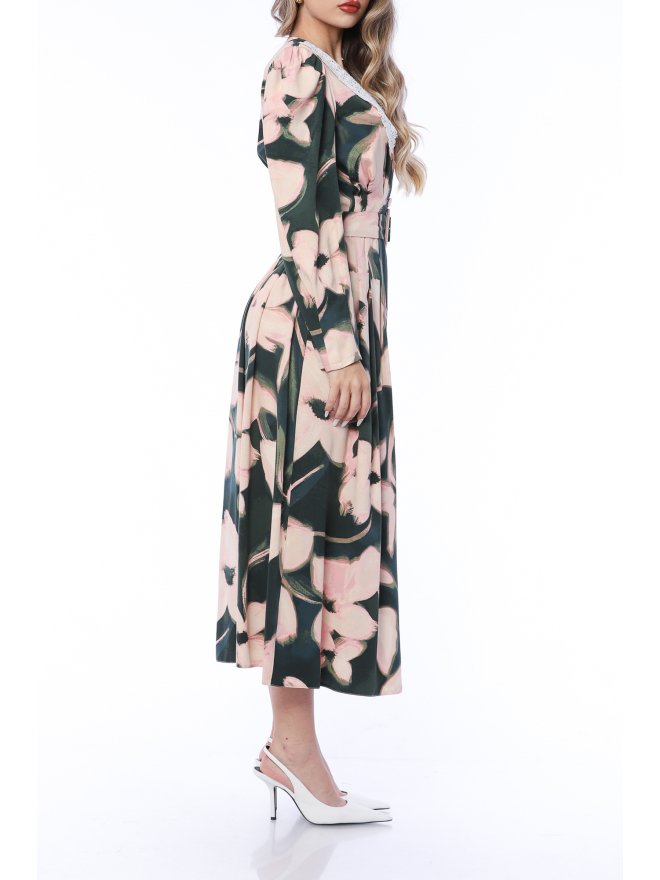 TGH ROCHIE MIDI EMBER FLOWER 