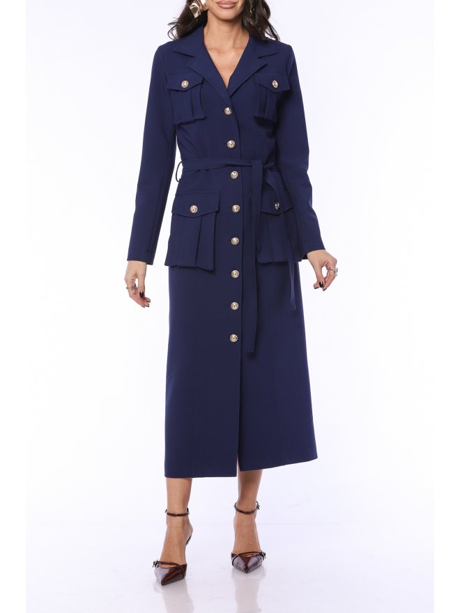 TGH Rochie Trench Midi 