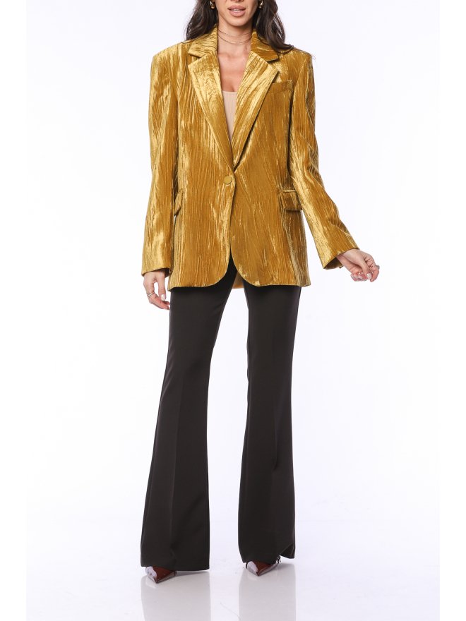 TGH Blazer Velvet Golden Hour