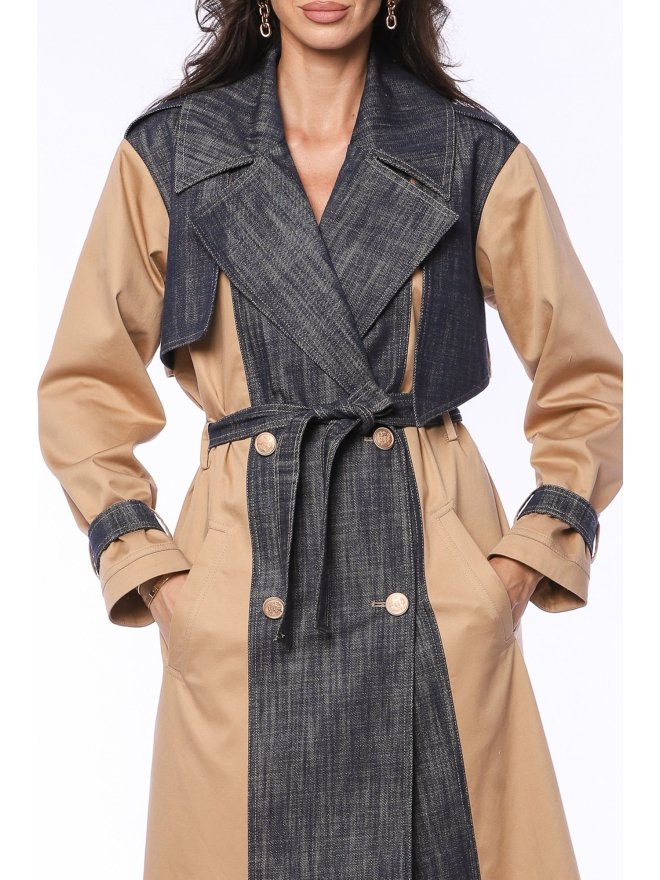 TGH AUTUMN DENIM ELIXIR TRENCH