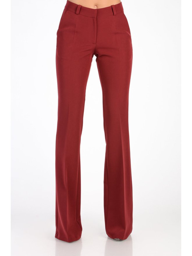 CARLA TAILORED HIGH-WAIST FLARED PANTS