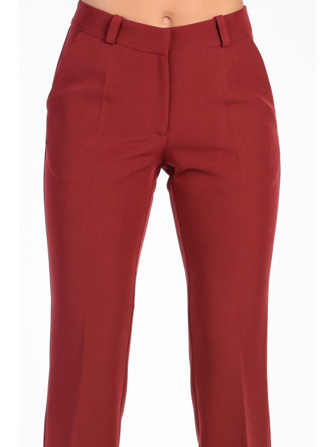 CARLA TAILORED HIGH-WAIST FLARED PANTS