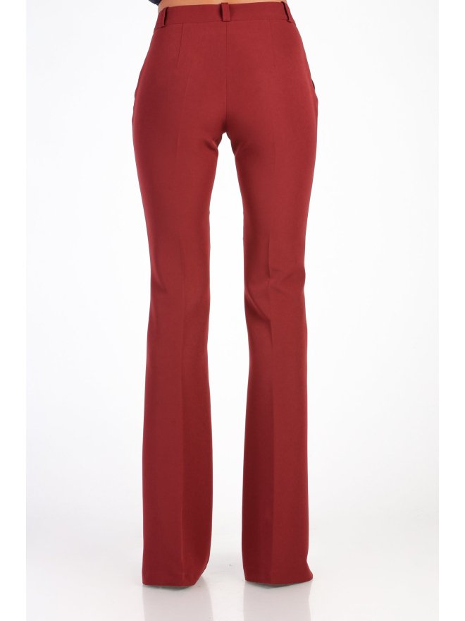 CARLA TAILORED HIGH-WAIST FLARED PANTS