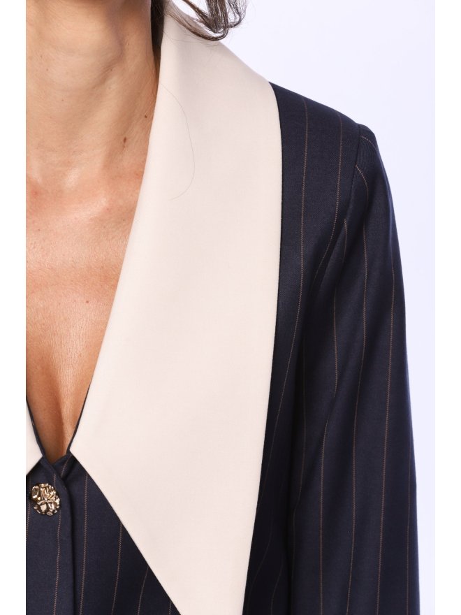 TGH TWILIHT GROWN BLAZER WITH POINTED COLLAR