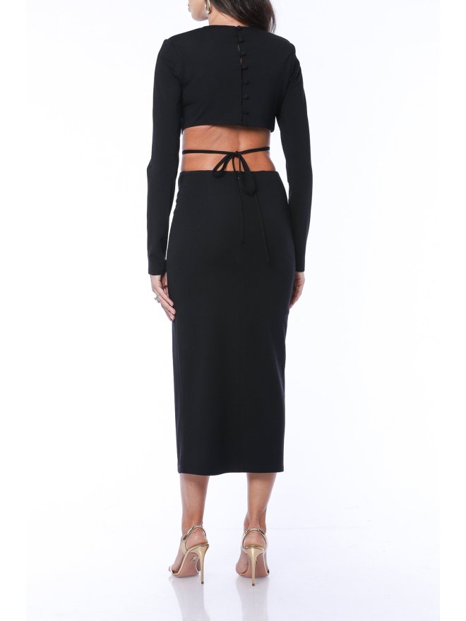 TGH MIDNIGHT MIDI DRESS