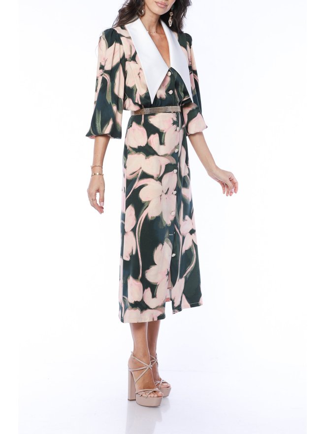 TGH EMBER FLOWER MIDI DRESS 