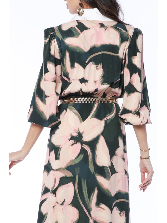 TGH EMBER FLOWER MIDI DRESS 