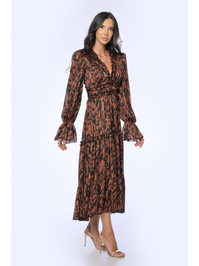 TGH PUMPKIN SPICE MIDI DRESS