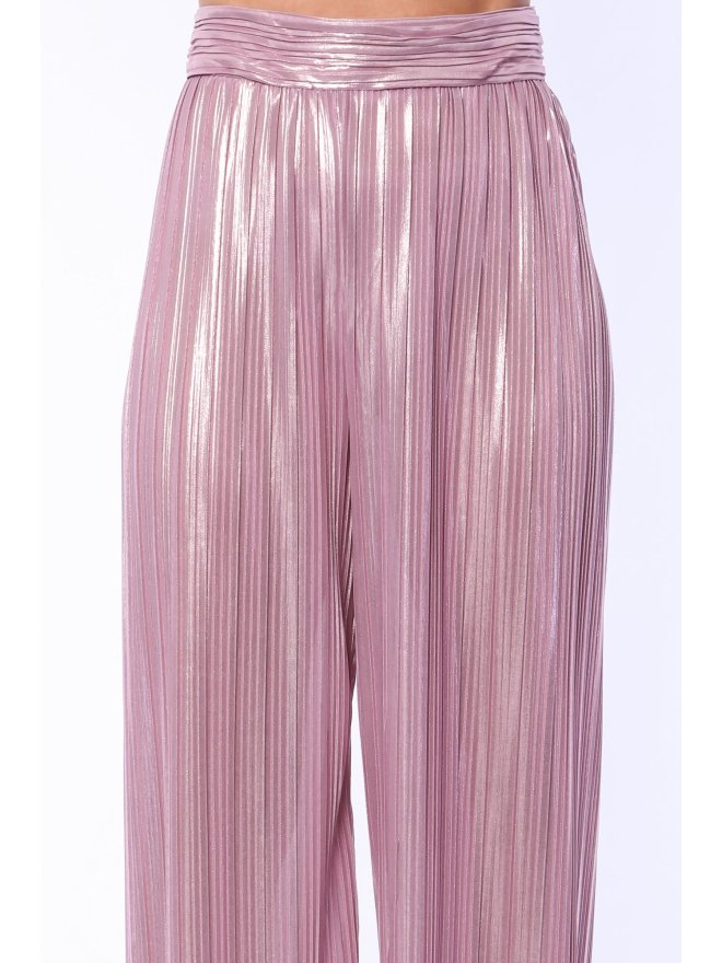 TGH HIGH-WAIST PLISSE PALAZZO PANTS