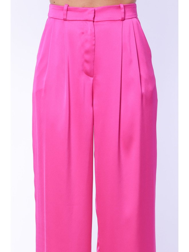 TGH MASCULINE SATIN PALAZZO PANTS