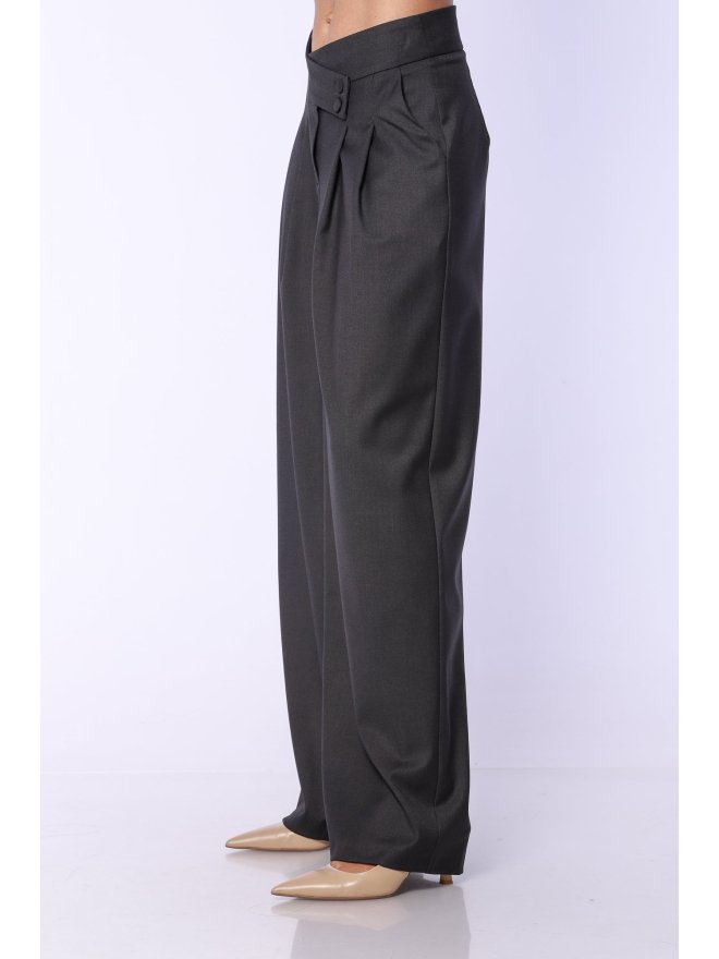 TGH STREET SMART LOW WAIST PLEATED WIDE LEG PANTS