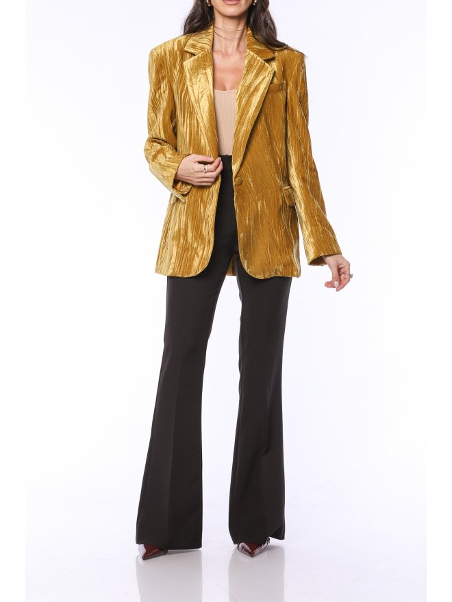 TGH Blazer Velvet Golden Hour