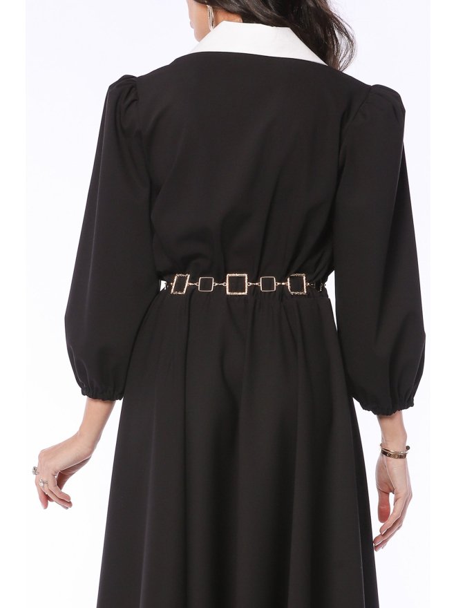 TGH Collared Retro Romance Midi Dress