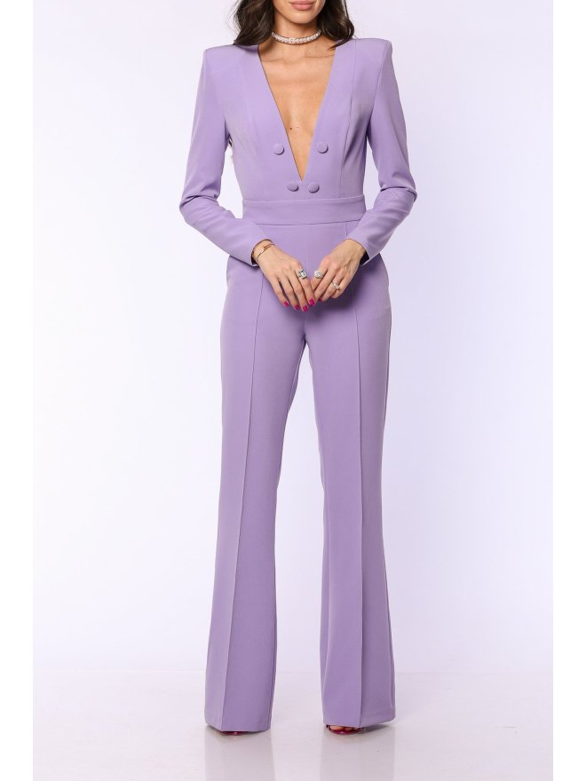 TGH SOPHISTICATION FLARED PANTS JUMPSUIT