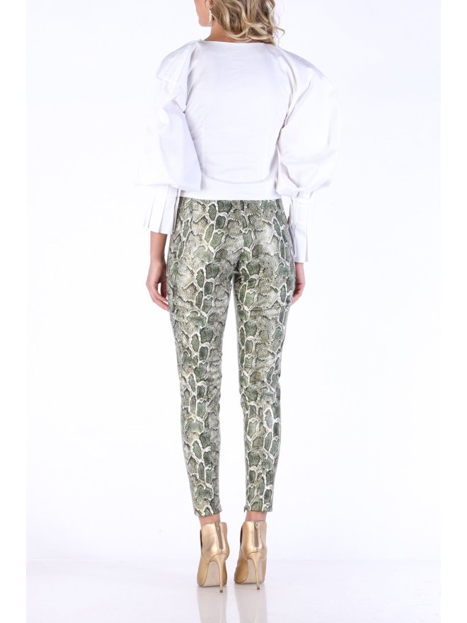 MARMURI VICTORIANA BUTTONS CROPPED SHIRT