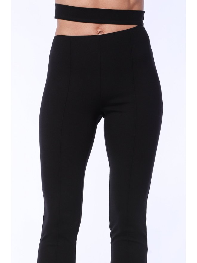 TGH PANTALONI EVAZATI SPECIAL DATE CU DECUPAJE