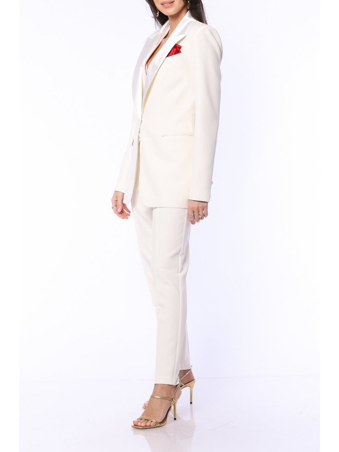 TGH SUIT-UP SATIN LAPELS BLAZER