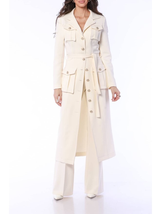 TGH PANTALONI EVAZATI BLANCA