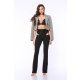 TGH ULTRAMODERN CUT-OUT SIDES HIGH-WAIST STRAIGHT PANTS