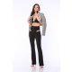 TGH ULTRAMODERN CUT-OUT SIDES HIGH-WAIST STRAIGHT PANTS