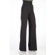 TGH TUXEDO STYLE PLEATED WAIST WIDE-LEG PANTS