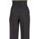 TGH TUXEDO STYLE PLEATED WAIST WIDE-LEG PANTS