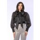 TGH ORGANZA VICTORIAN STYLE BOW SHIRT