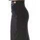 POESSE SO STYLISH JEWELLERY DETAILS MIDI SKIRT