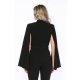 MARMURI JEWELLERY BELT CAPE STYLE JUMPSUIT