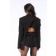 TGH CUT-OUT BACK UNCONVENTIONAL BLAZER