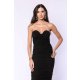 TGH CORSET HOT&INVITING DRAPED MIDI DRESS