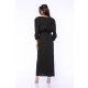 TGH GLITTERY LYCRA FRONT SLIT MAXI DRESS