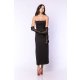 TGH EVENT CORSET&GLOVES MIDI DRESS