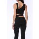 TGH CROP TOP SPECIAL DATE CU DECUPAJE