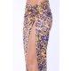 TGH ANIMAL PRINT FRONT SLIT MIDI SKIRT
