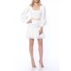MARMURI LINO ROCHIE MINI CU TALIE BRODATA SI VOLAN