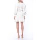 MARMURI LINO ROCHIE MINI CU TALIE BRODATA SI VOLAN