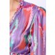 TGH ROCHIE MINI RAINBOW CU VOLANE SI SPATE DECUPAT