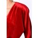 TGH LIKE A DIVA ASYMMETRIC VELVET MAXI DRESS