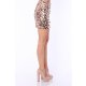 TGH BOLD SEQUINS MINI SKIRT