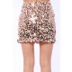 TGH BOLD SEQUINS MINI SKIRT