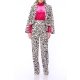 TGH PANTALONI PALAZZO ZEBRA PRINT