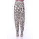 TGH PANTALONI PALAZZO ZEBRA PRINT