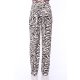 TGH PANTALONI PALAZZO ZEBRA PRINT