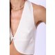 TGH LINO HALTER NECKLINE VEST-TOP