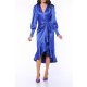 TGH ROCHIE MIDI DIN SATIN GRACE&STYLE CU VOLAN