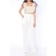 CARLA PURO LINO WIDE LEG & HIGH-WAIST TAILORED PANTS