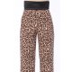 TGH JUNGLE FEVER TUXEDO COLOR BLOCK WIDE-LEG PANTS