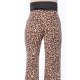 TGH JUNGLE FEVER TUXEDO COLOR BLOCK WIDE-LEG PANTS